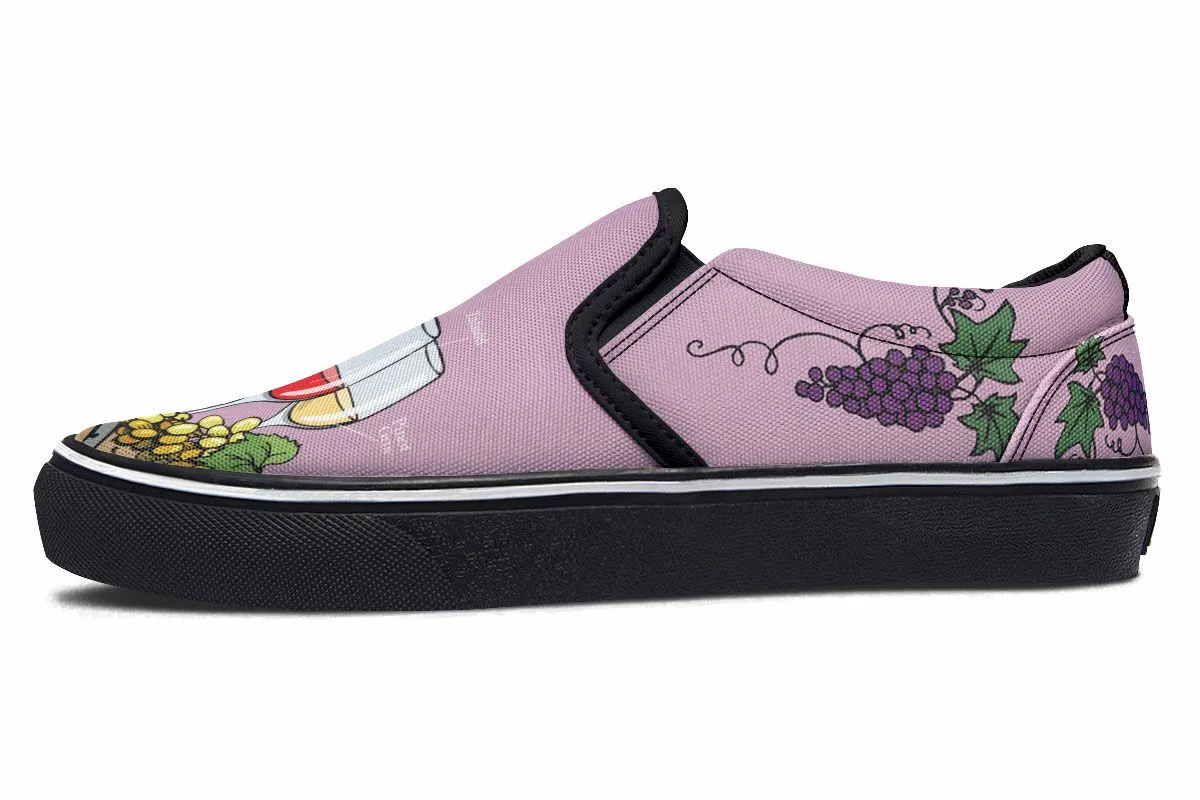 Wine Tasting Slip-On Shoes