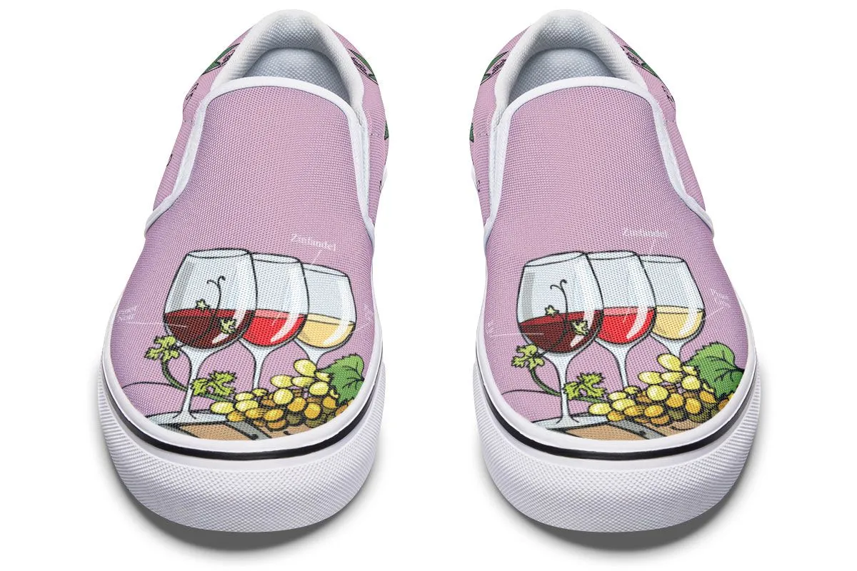 Wine Tasting Slip-On Shoes