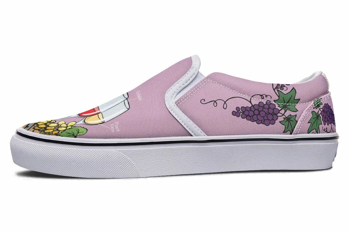 Wine Tasting Slip-On Shoes