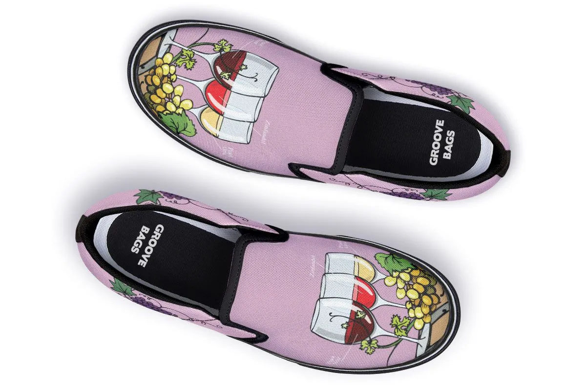 Wine Tasting Slip-On Shoes