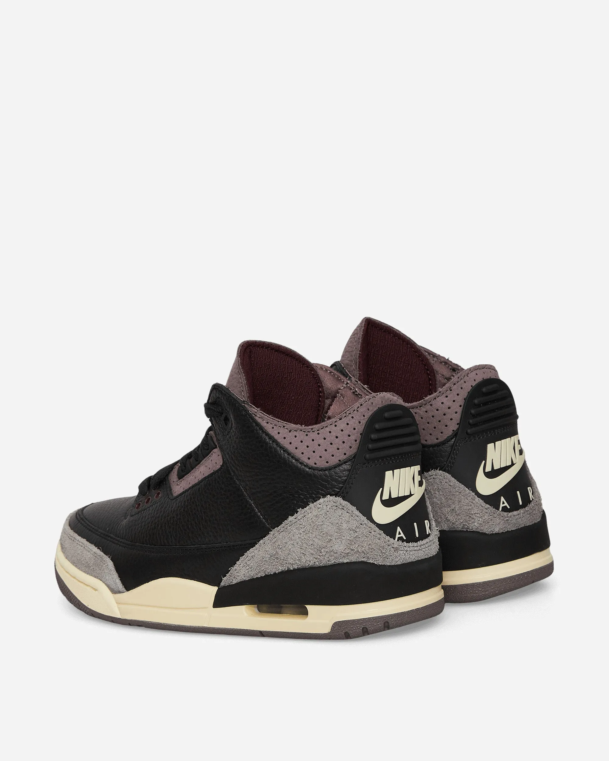 Women's A Ma Manire Air Jordan 3 Sneakers Black / Flat Pewter