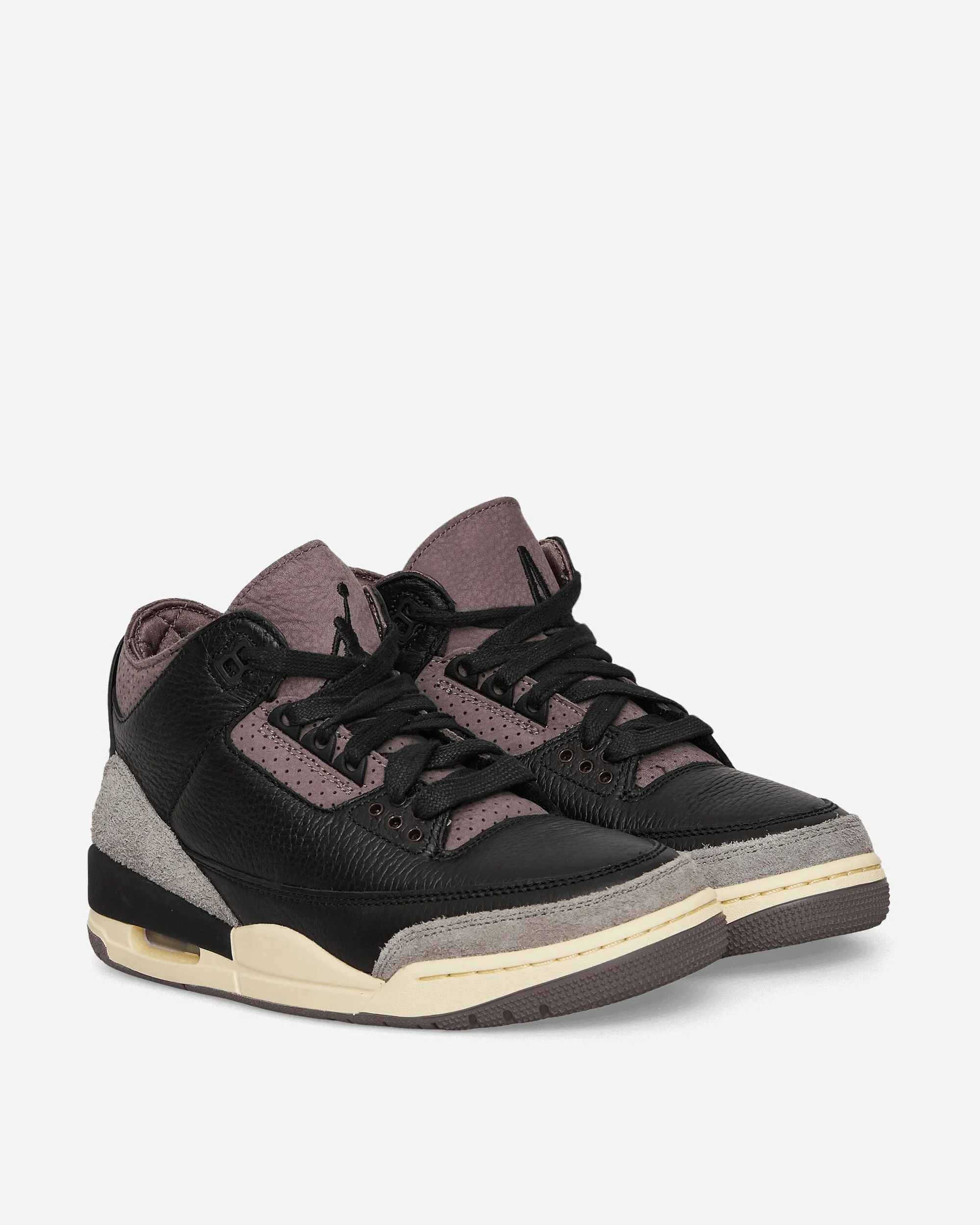 Women's A Ma Manire Air Jordan 3 Sneakers Black / Flat Pewter