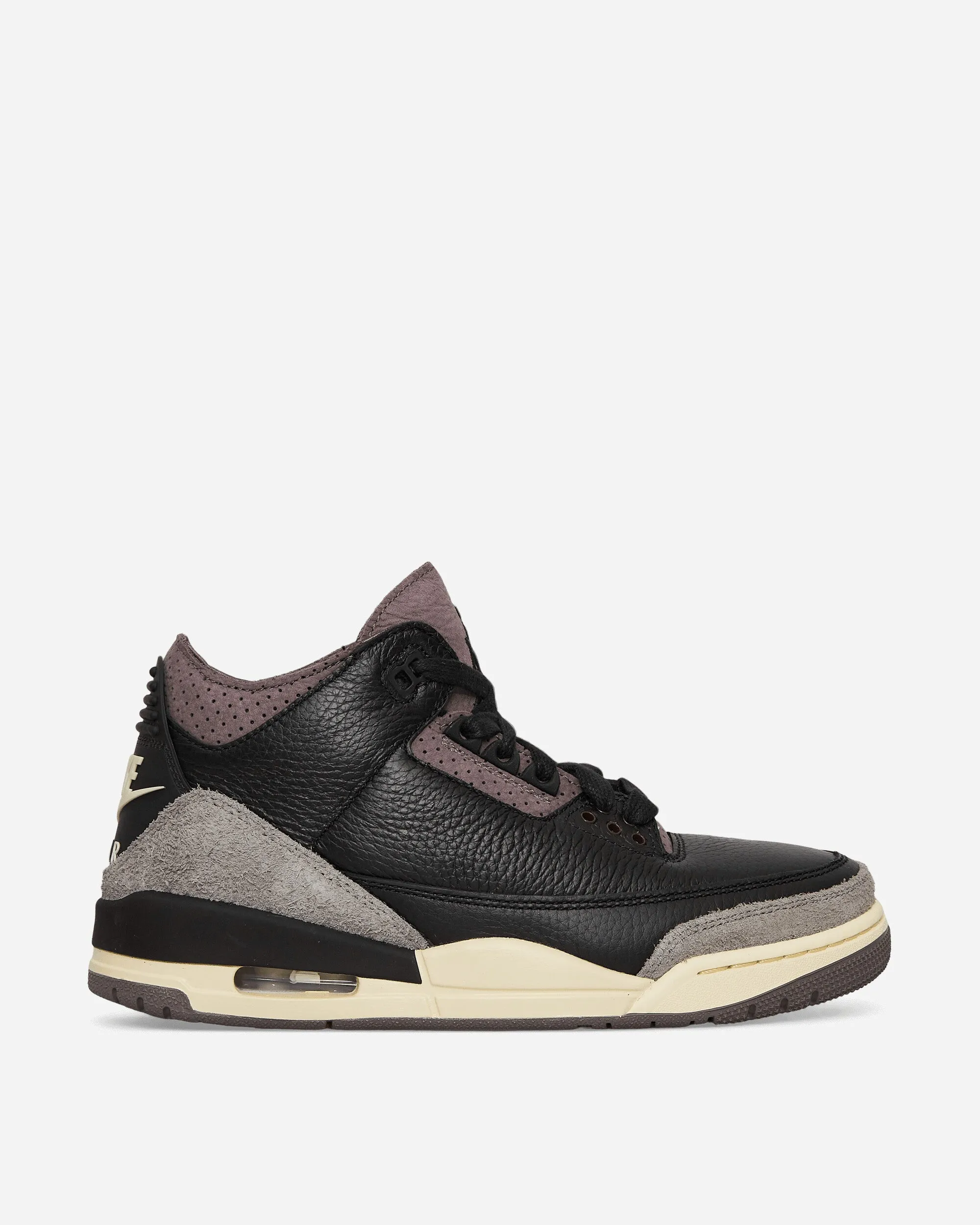 Women's A Ma Manire Air Jordan 3 Sneakers Black / Flat Pewter