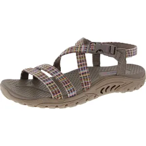 Womens Adjustable Knit Slingback Sandals