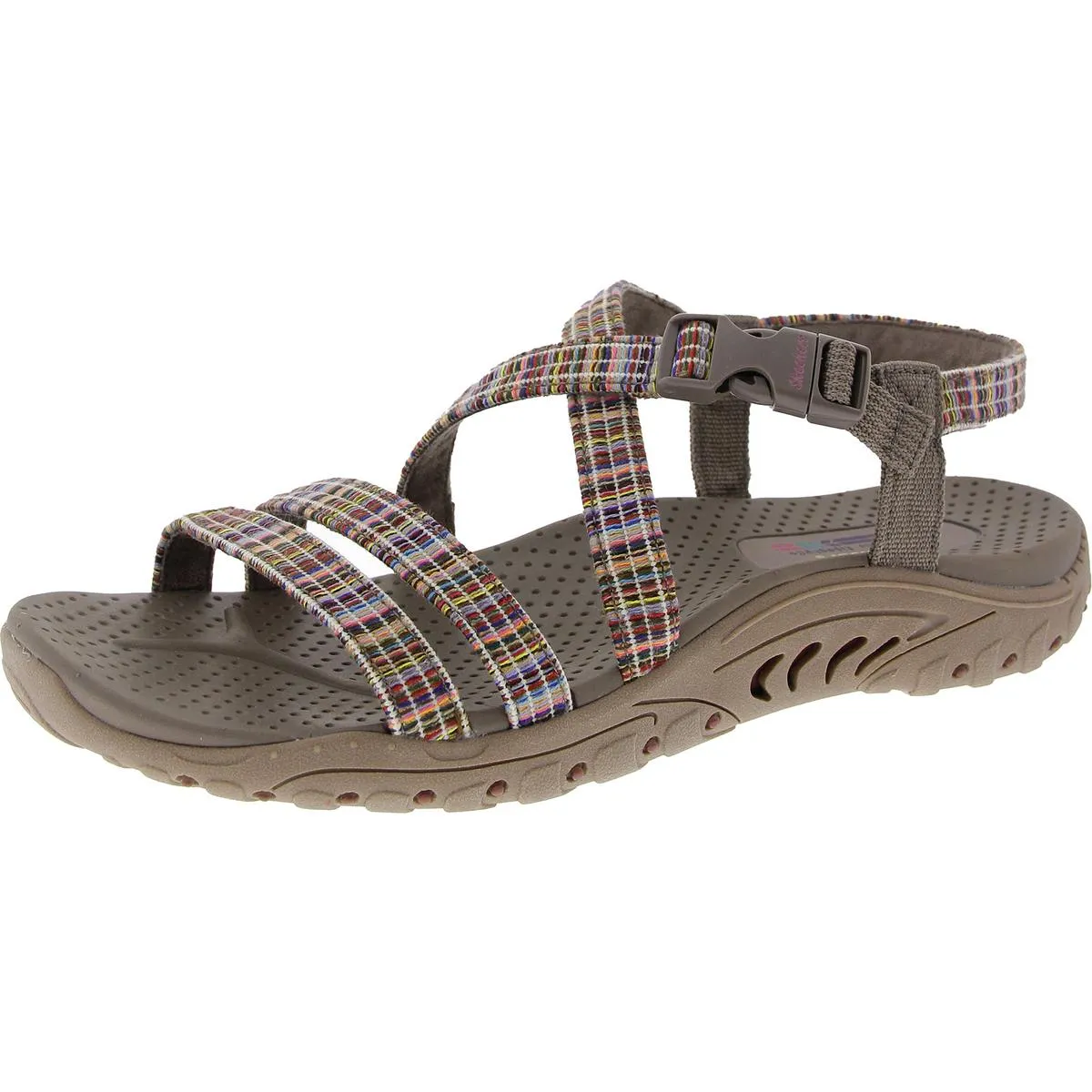 Womens Adjustable Knit Slingback Sandals