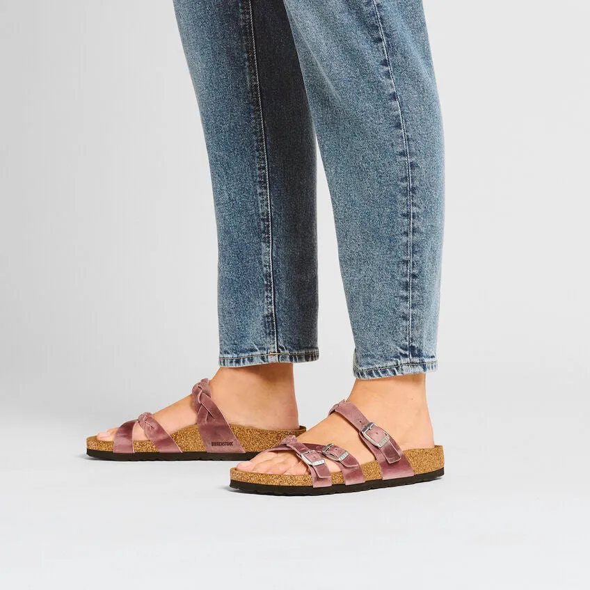 Women's Franca Braid Lavender Oiled Leather