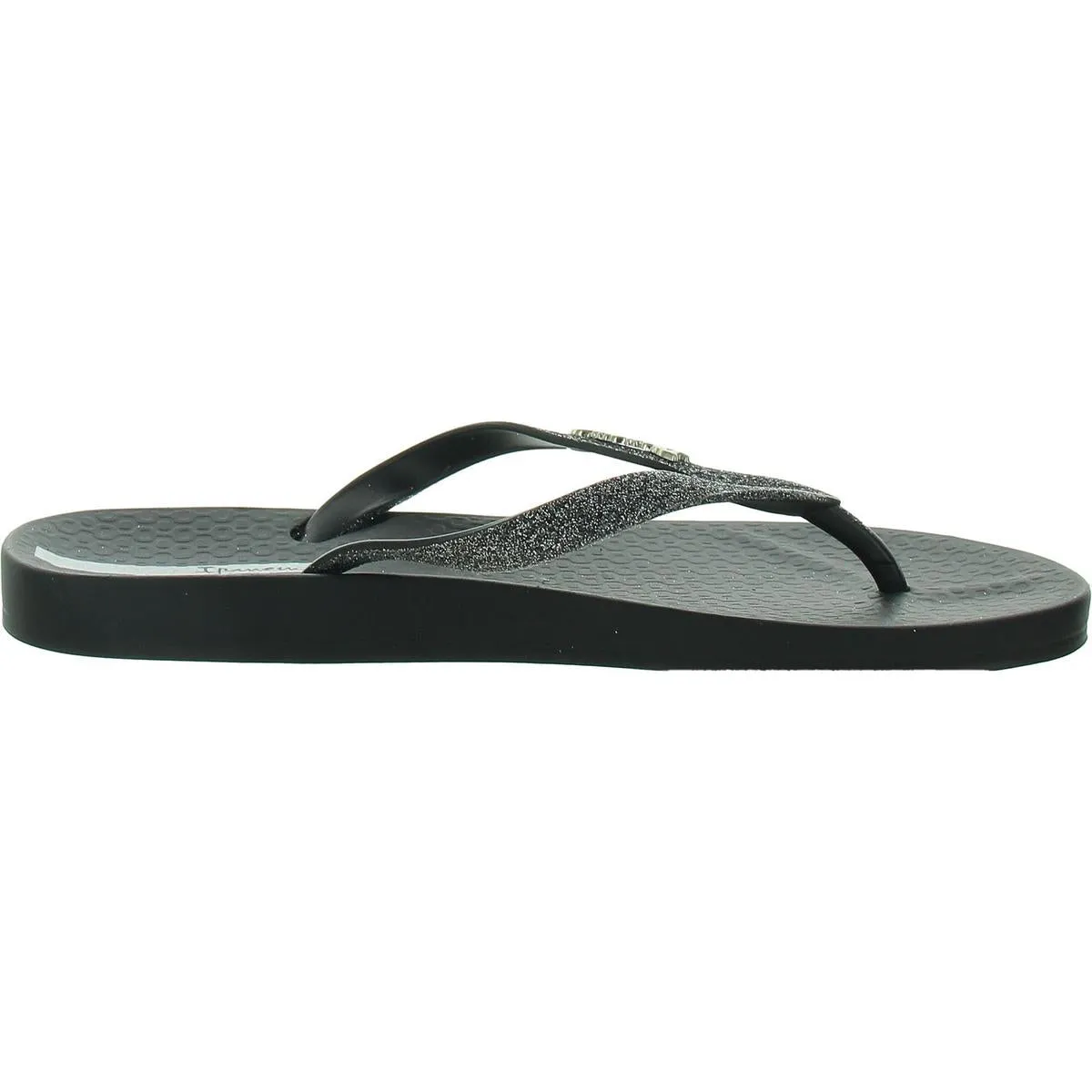 Womens Slip On Glitter Thong Sandals