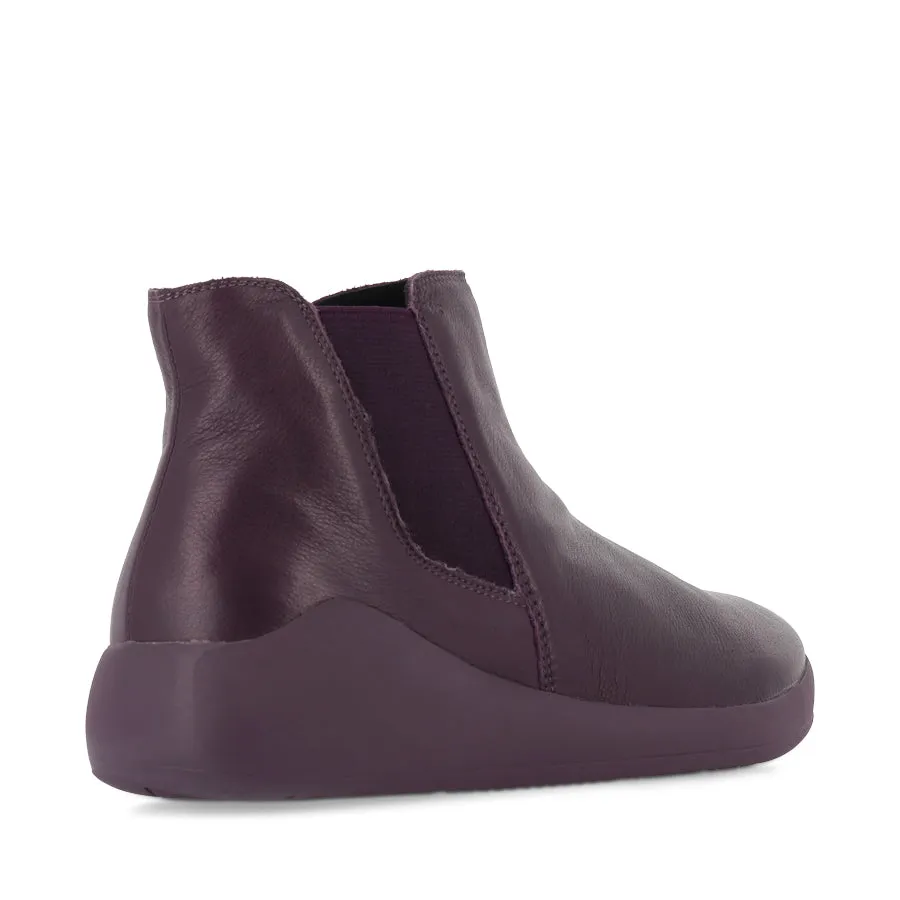 YUMBA XW - AUBERGINE LEATHER