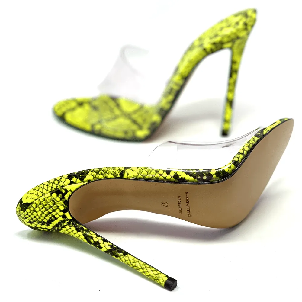 ZAIDA LIME REPTILE PRINT