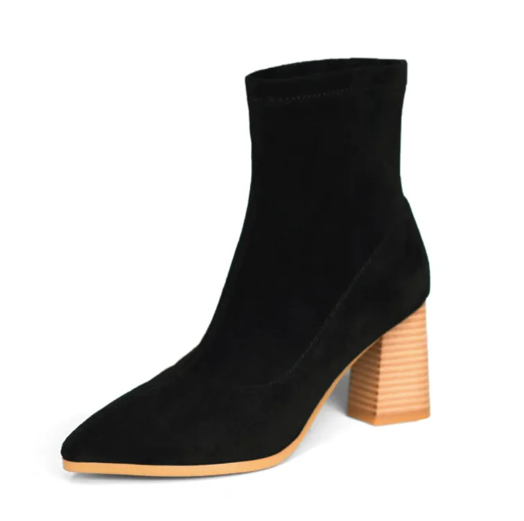Zarena Boots Ankle Height